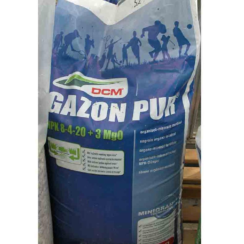 Engrais NPK 8 4 20 DCM Gazon Pur 25kg